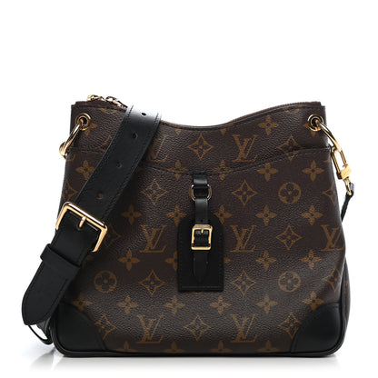 Louis Vuitton Monogram Odeon PM Black 1 of 8