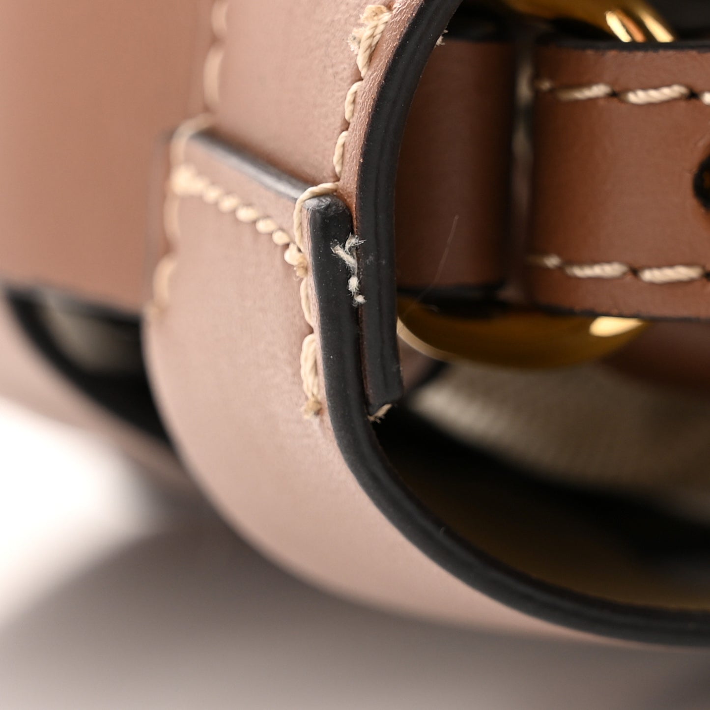 Smooth Calfskin Small Foster Bucket Bag Tan