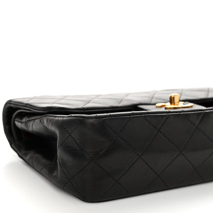 Chanel Lambskin Quilted Small Double Flap Black 10 of 13