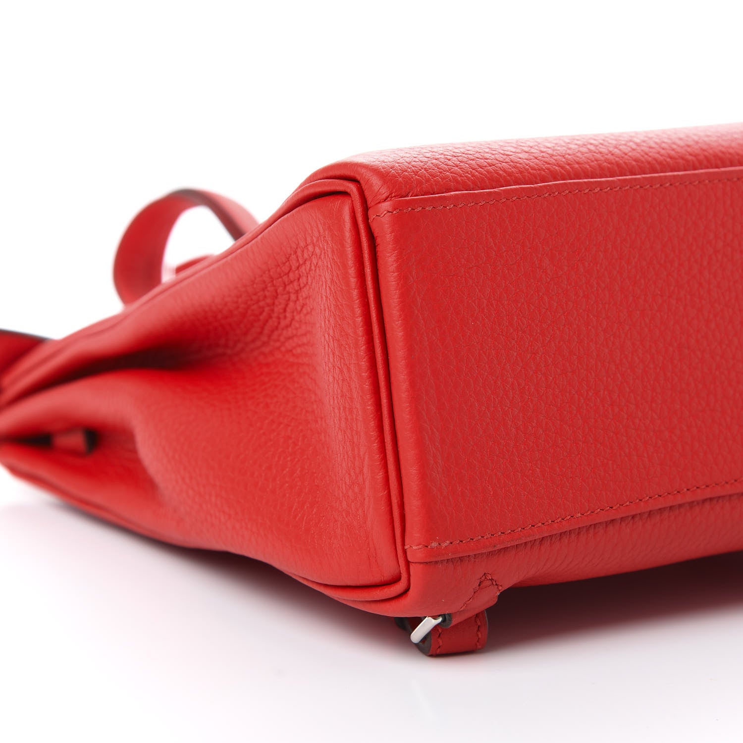 Hermes Taurillon Clemence Kelly Ado Backpack Rouge De Coeur 8 of 11
