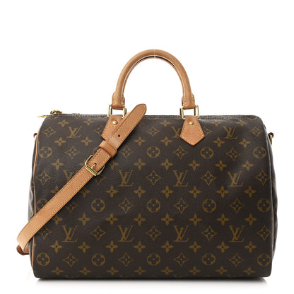 Louis Vuitton Monogram Speedy Bandouliere 35 1 of 12