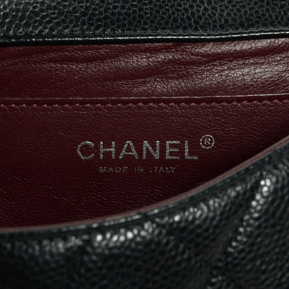 Chanel Caviar Quilted Clutch With Chain Flap Black 7 of 8