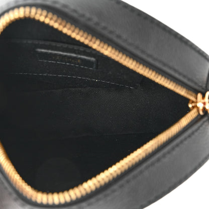 Versace Calfskin La Medusa Round Camera Bag Black 5 of 8