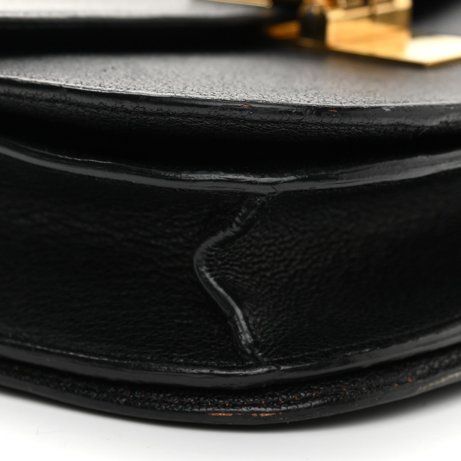 Celine Goatskin Medium Classic Box Flap Bag Black 3 of 13