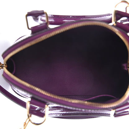 Louis Vuitton Vernis Alma BB Amethyste 5 of 9