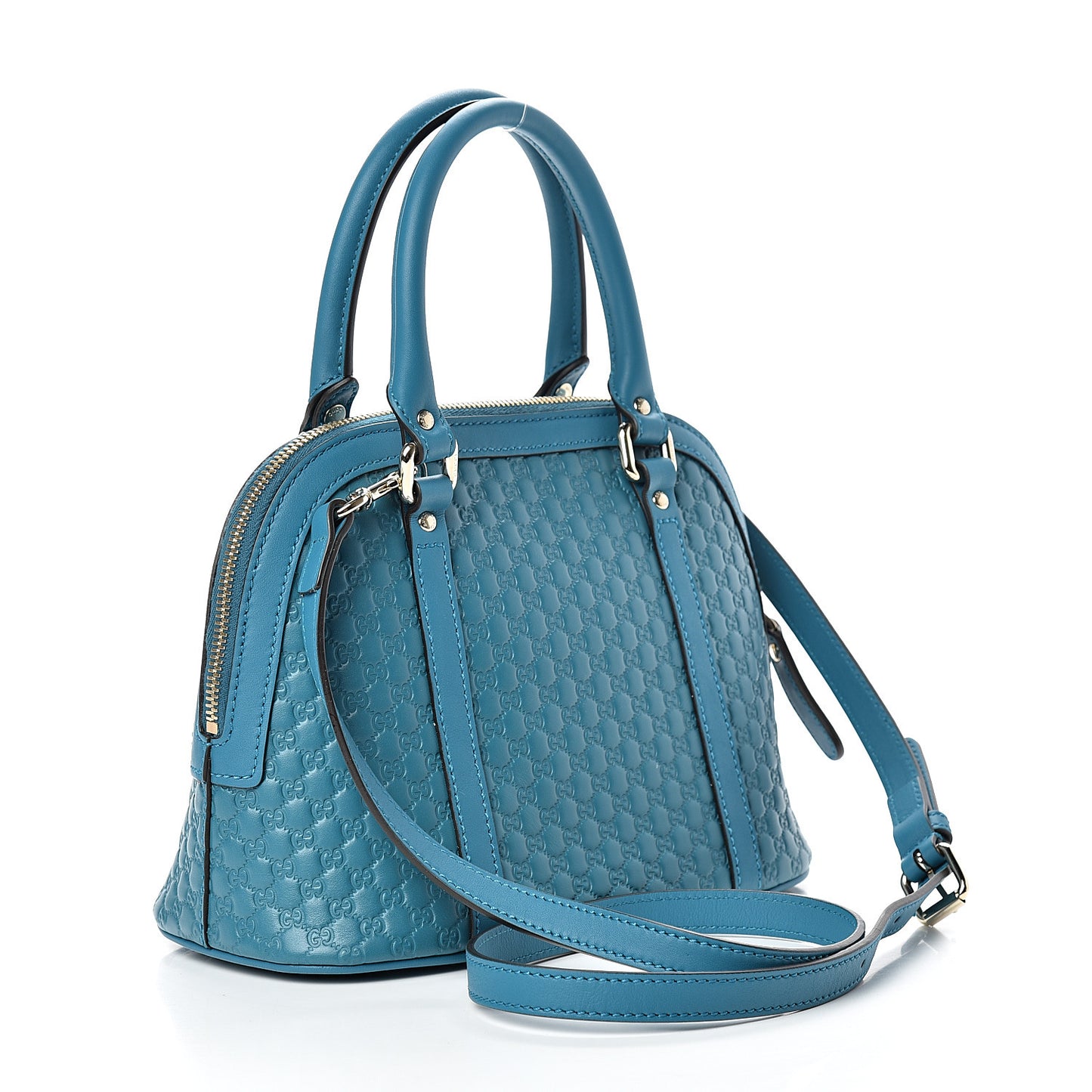 Microguccissima Mini Dome Bag Deep Cobalt
