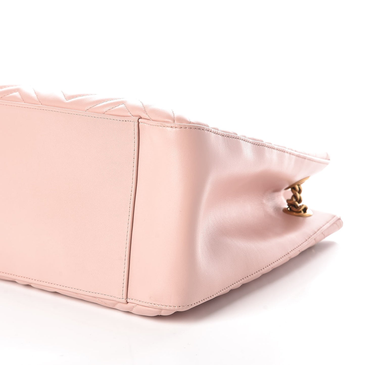 Calfskin Matelasse Medium GG Marmont Shoulder Tote Bag Perfect Pink