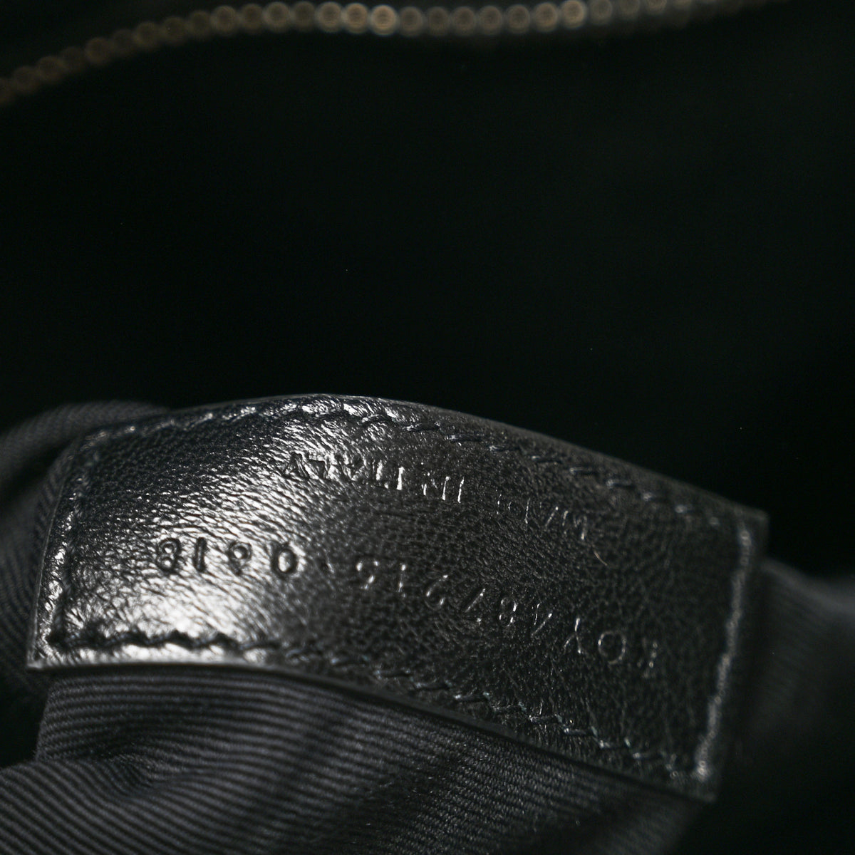 Saint Laurent Calfskin Y Quilted Monogram Large Loulou Chain Satchel Black 7 of 13