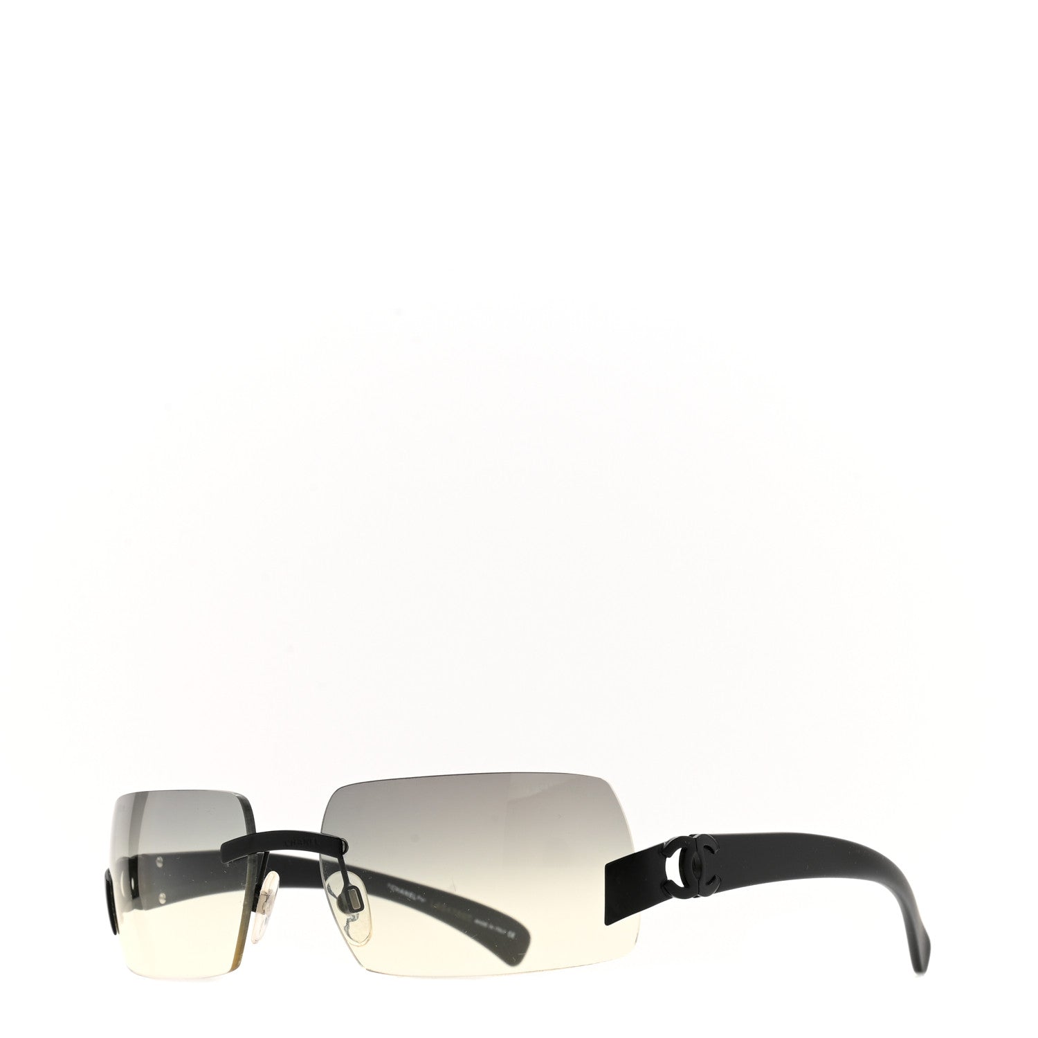 Chanel Frameless CC Sunglasses 4048 Black 1 of 8
