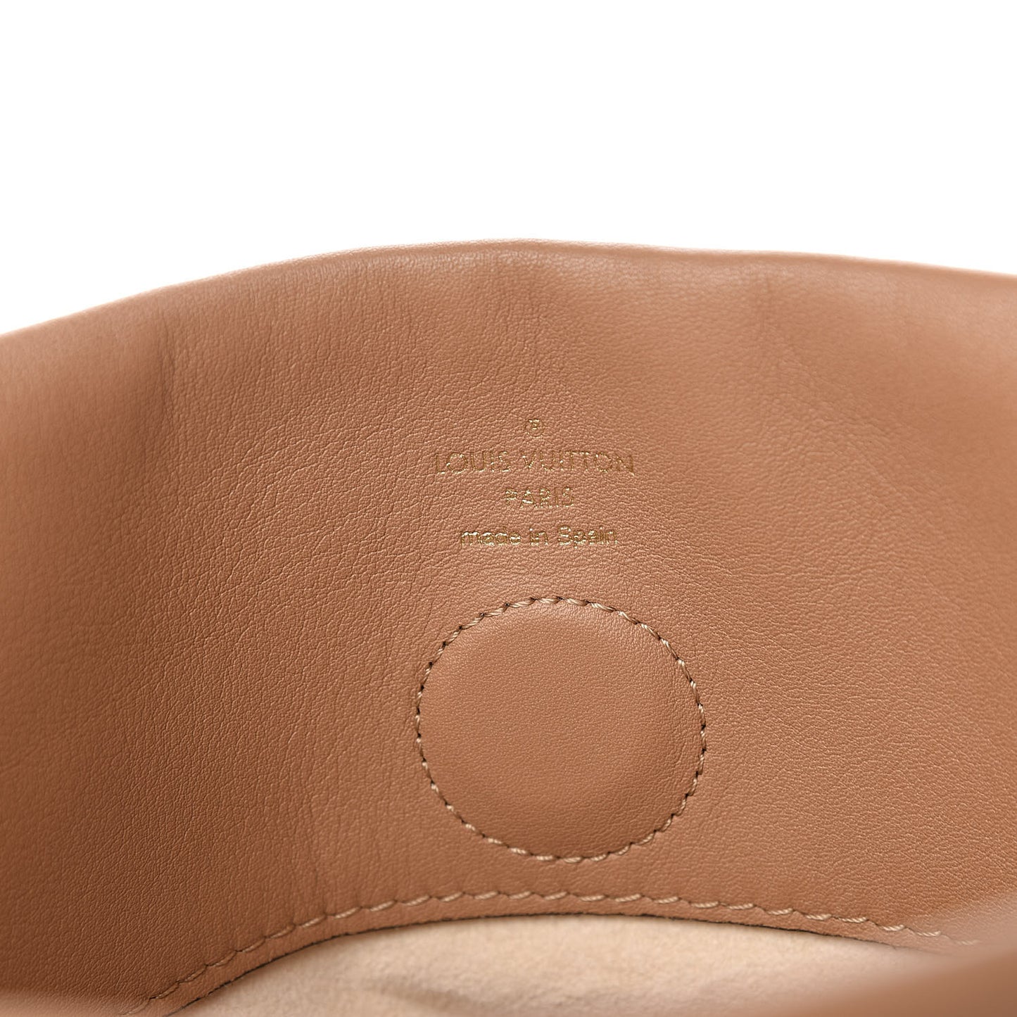 Monogram Tuileries Besace Sesame Peach Creme
