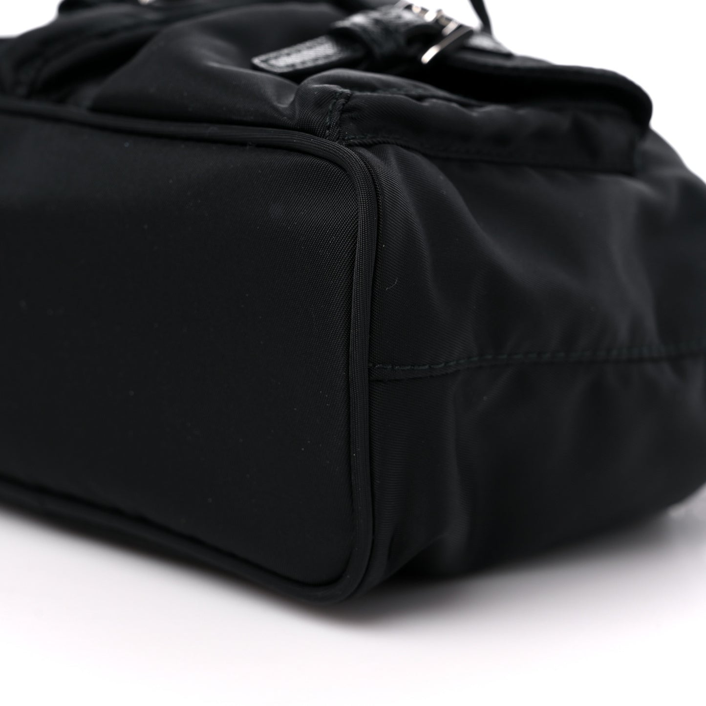 Nylon Vela Mini Crossbody Backpack Black
