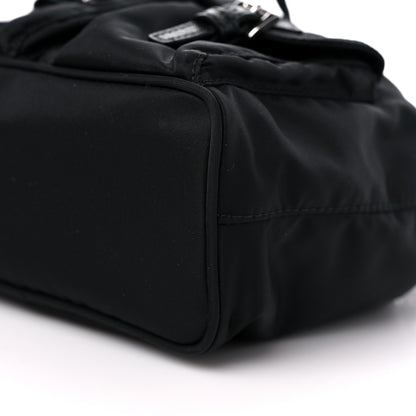 Prada Nylon Vela Mini Crossbody Backpack Black 8 of 9