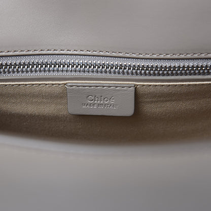 Chloe Shiny Calfskin Medium Annie Shoulder Bag Motty Grey 6 of 11