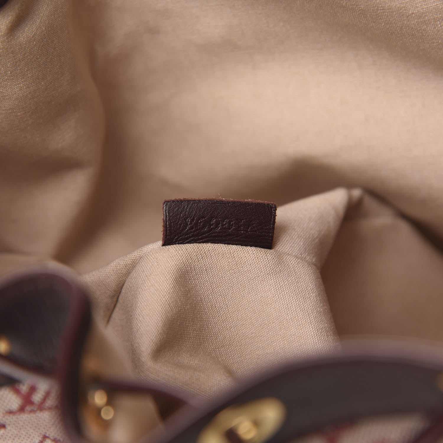 Louis Vuitton Mini Lin Monogram Noelie Cherry 8 of 11