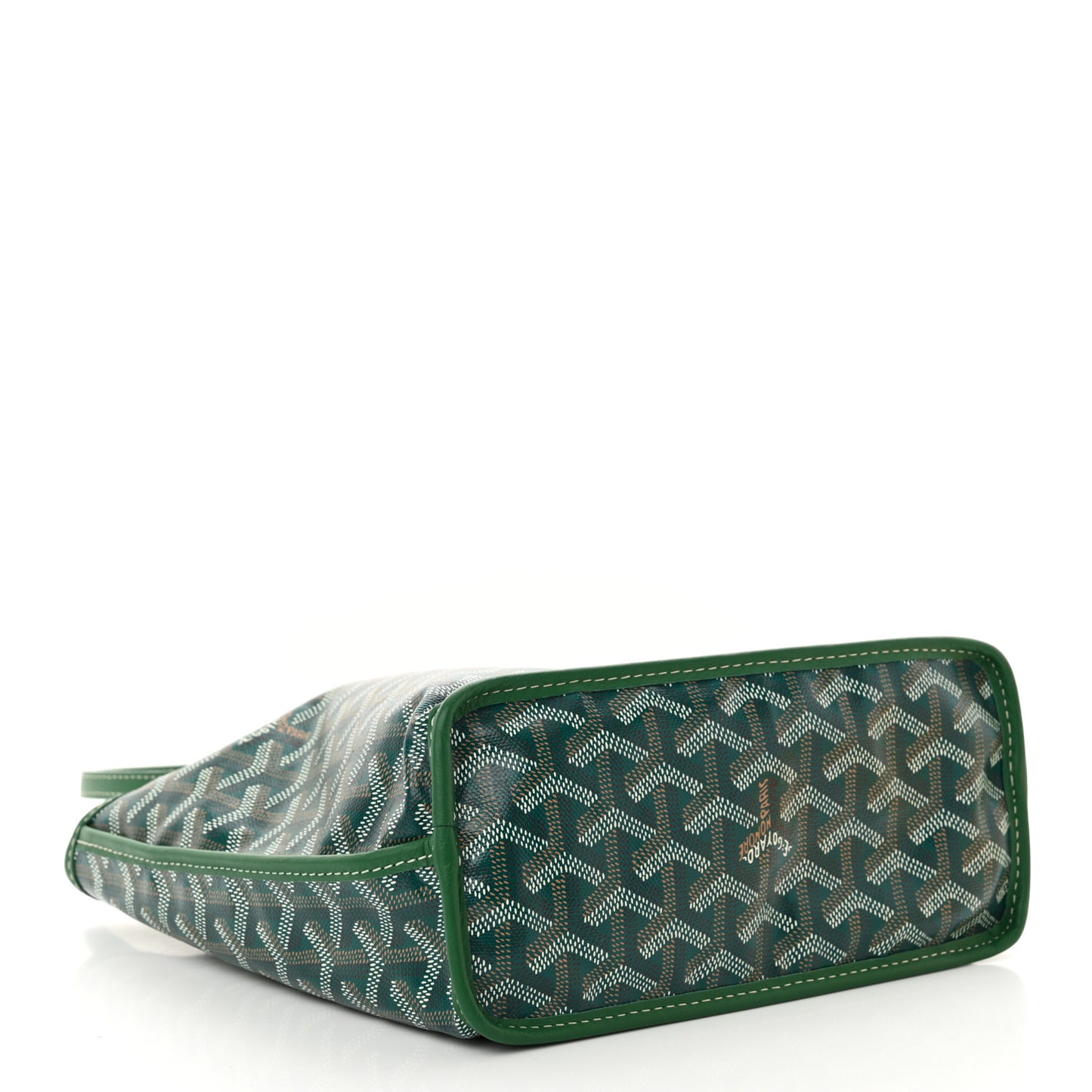 Goyardine Reversible Mini Anjou Green