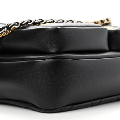 Chanel Calfskin Quilted Small Camera Case Black 9 of 12