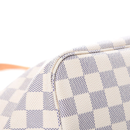 Louis Vuitton Damier Azur Neo Neverfull MM Rose Ballerine 11 of 20