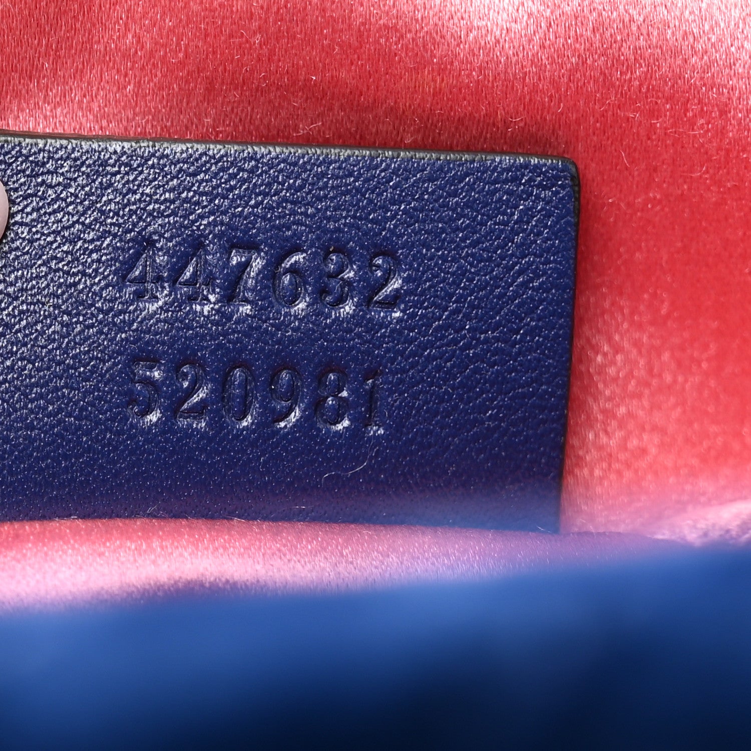 Gucci Velvet Matelasse Small GG Marmont Chain Shoulder Bag Cobalt 7 of 11