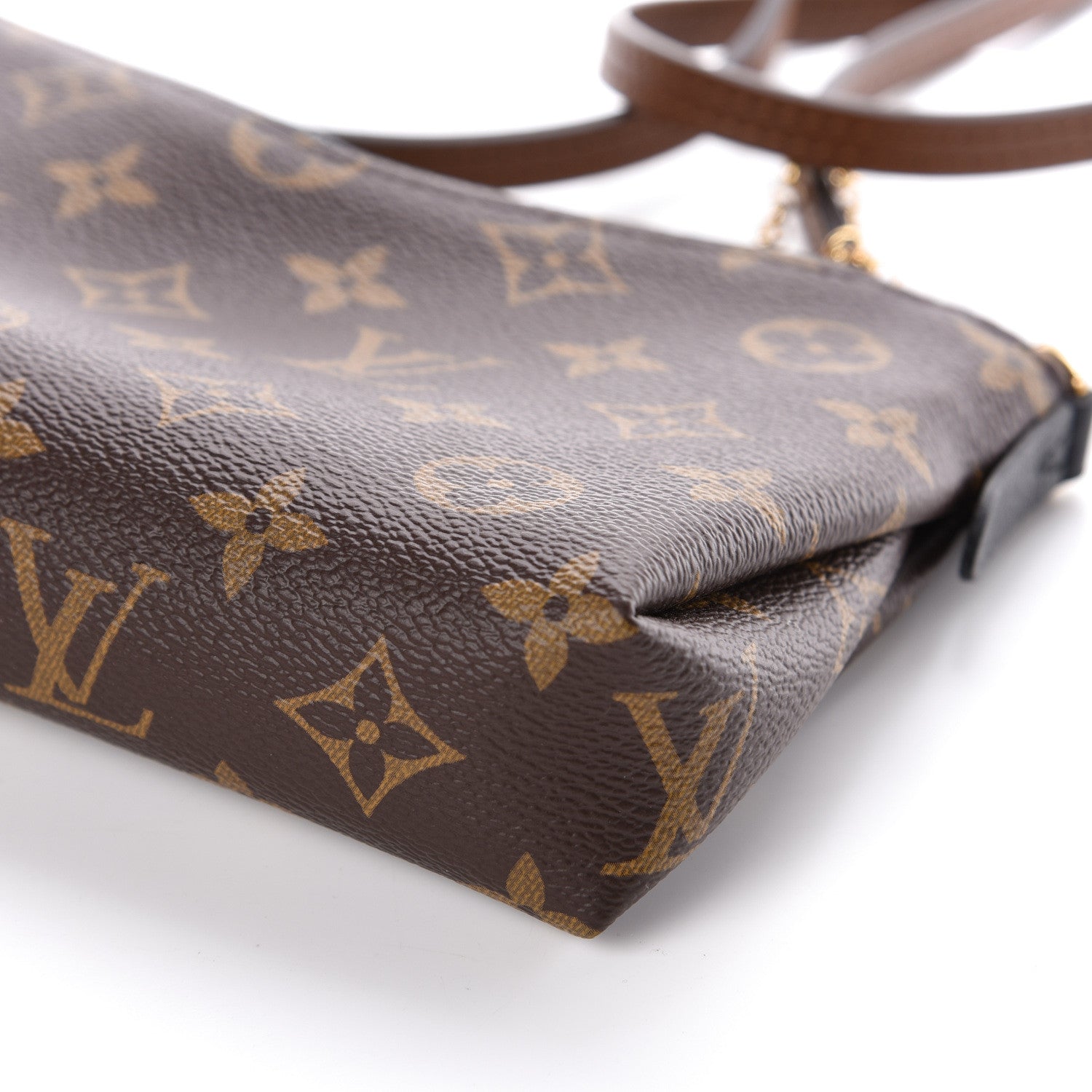 Louis Vuitton Monogram Pallas Clutch Black 9 of 9