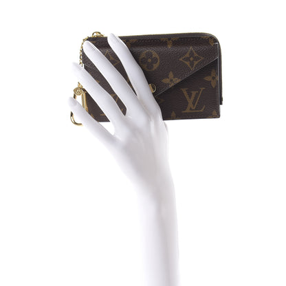 Louis Vuitton Monogram Recto Verso Card Holder Black 2 of 10