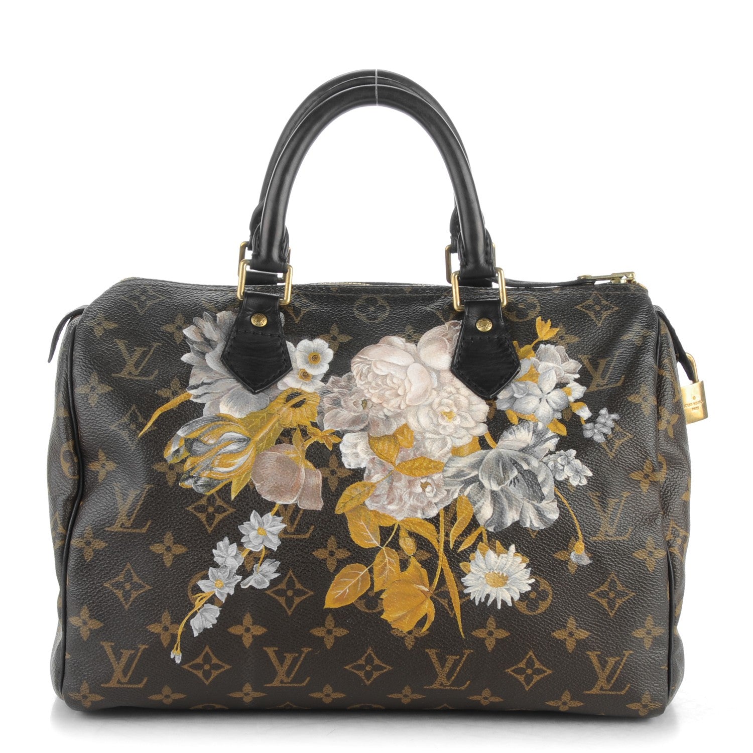 Louis Vuitton Monogram Fleur de Baroque Speedy 30 1 of 10