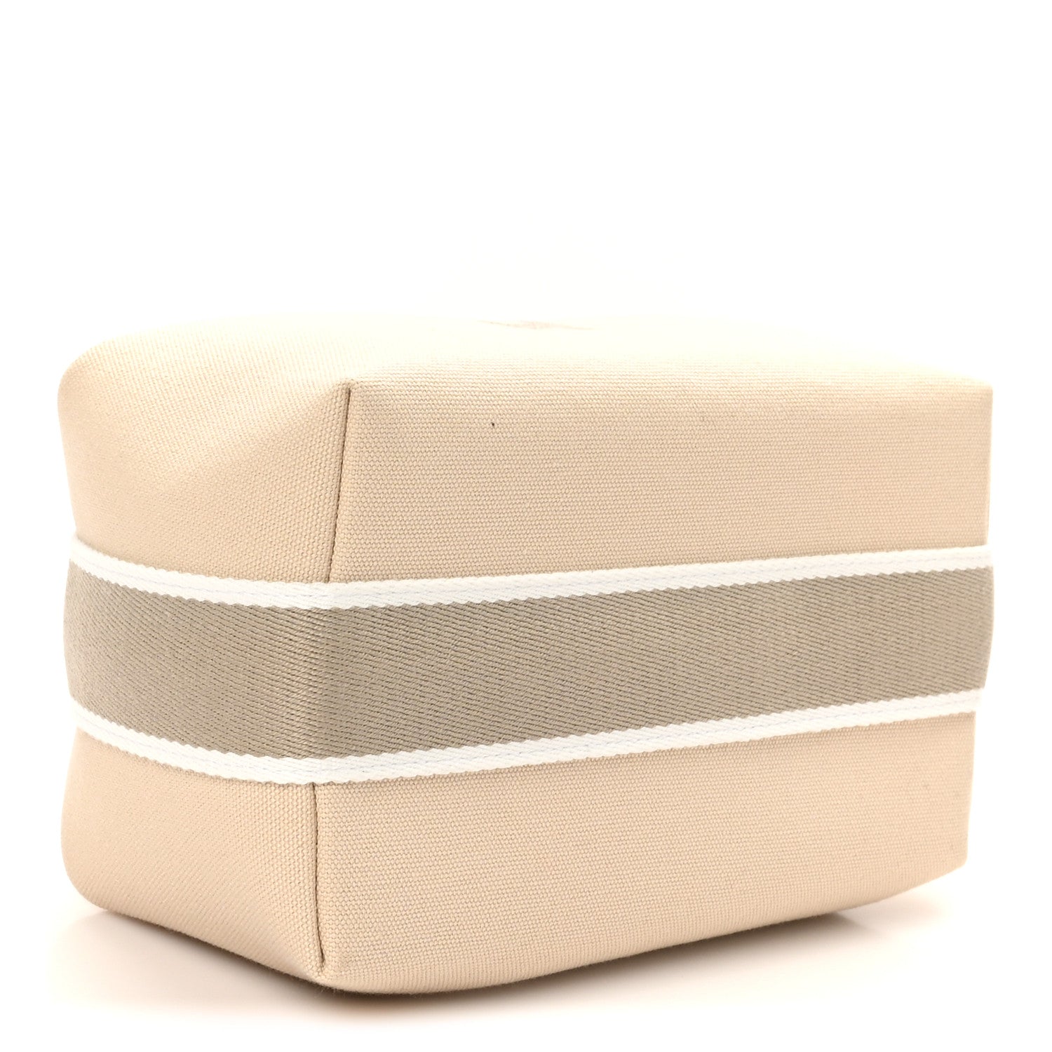 Hermes Canvas Small Bride-A-Brac Pouch Natural 4 of 9