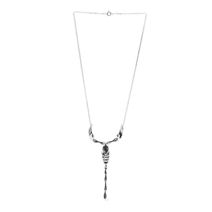 Tiffany Sterling Silver Elsa Peretti Scorpion Pendant Necklace 3 of 7