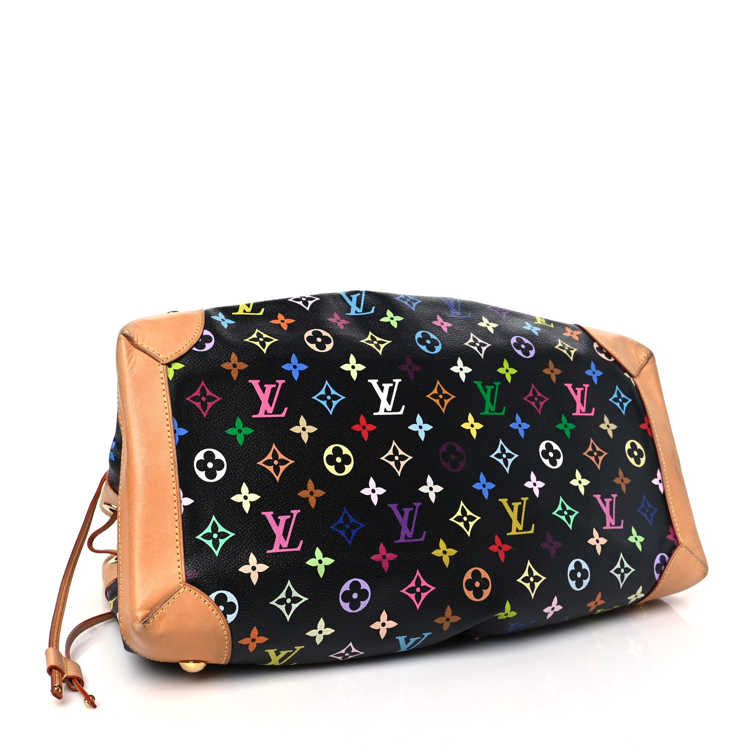 Louis Vuitton Monogram Multicolor Ursula Black 4 of 10