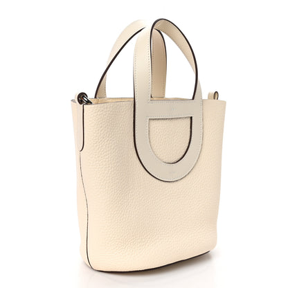 Hermes Taurillon Clemence Swift In-The-Loop 18 Bag Nata 3 of 11