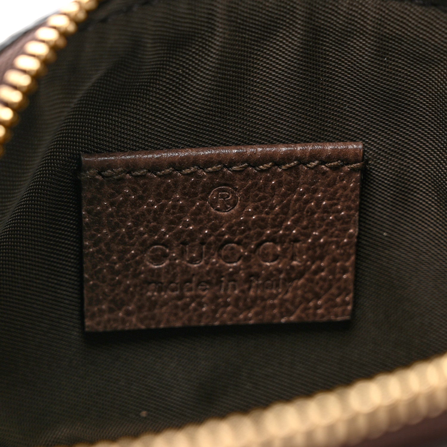 Gucci GG Supreme Monogram Web Ophidia Dome Key Pouch Beige New Acero 5 of 7