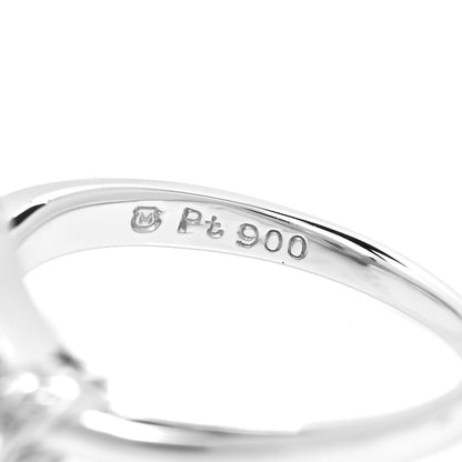 Mikimoto Platinum Diamond Akoya Pearl 8.5mm Cocktail Ring 49 5 5 of 5