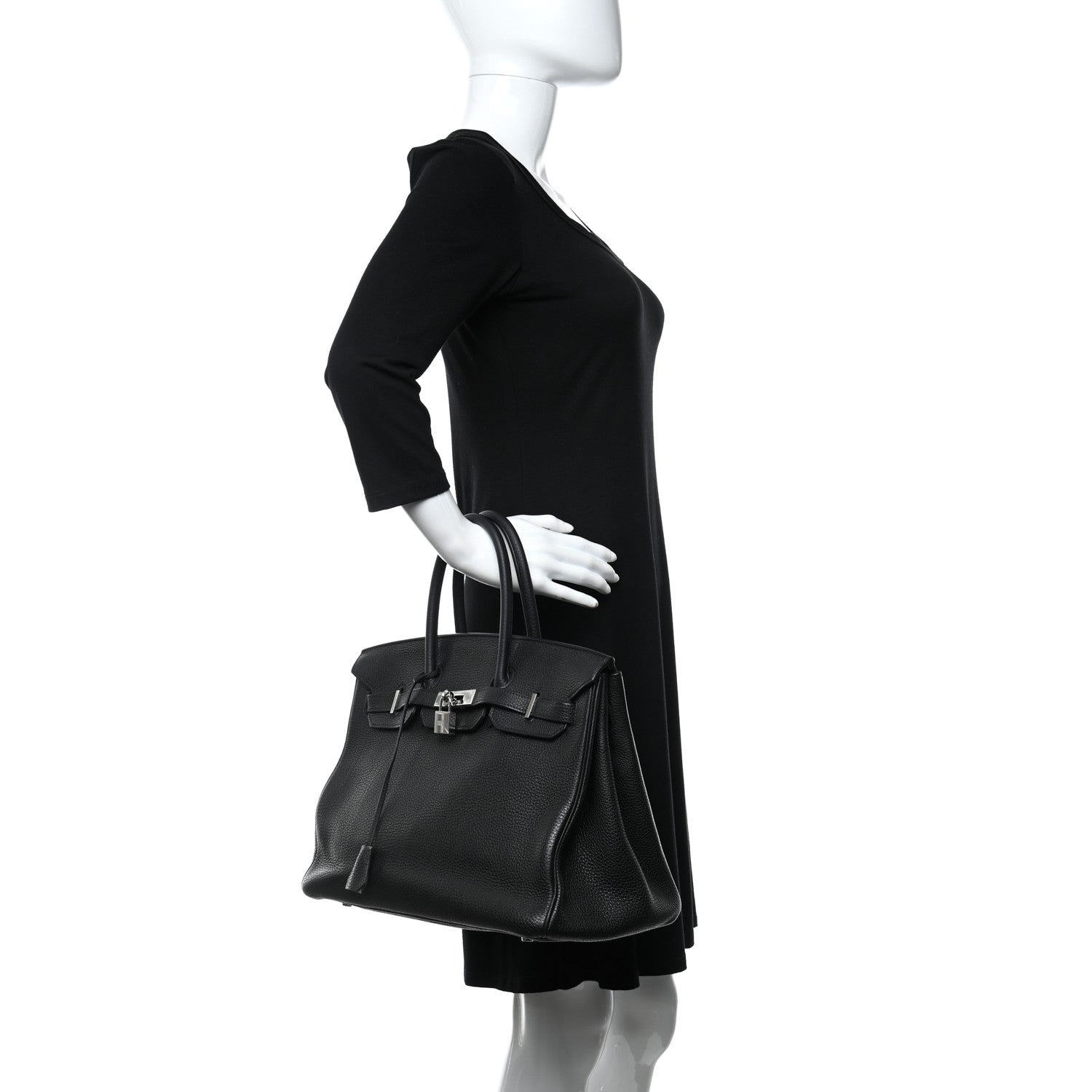 Hermes Togo Birkin 35 Black 2 of 13