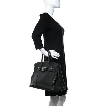 Hermes Togo Birkin 35 Black 2 of 13