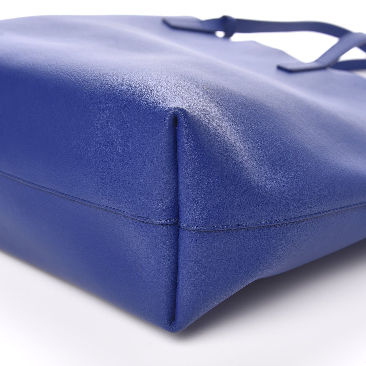 Calfskin Large Shopping Tote Ultramarine