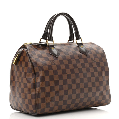 Louis Vuitton Damier Ebene Speedy 30 4 of 24