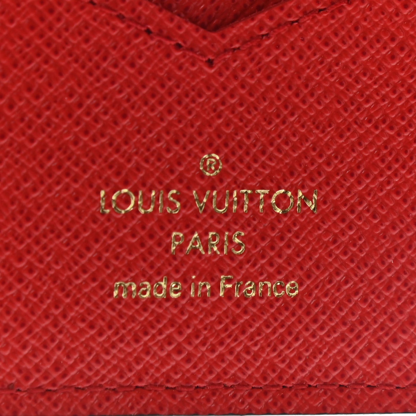Monogram 2019 Christmas Animation Passport Cover Rouge