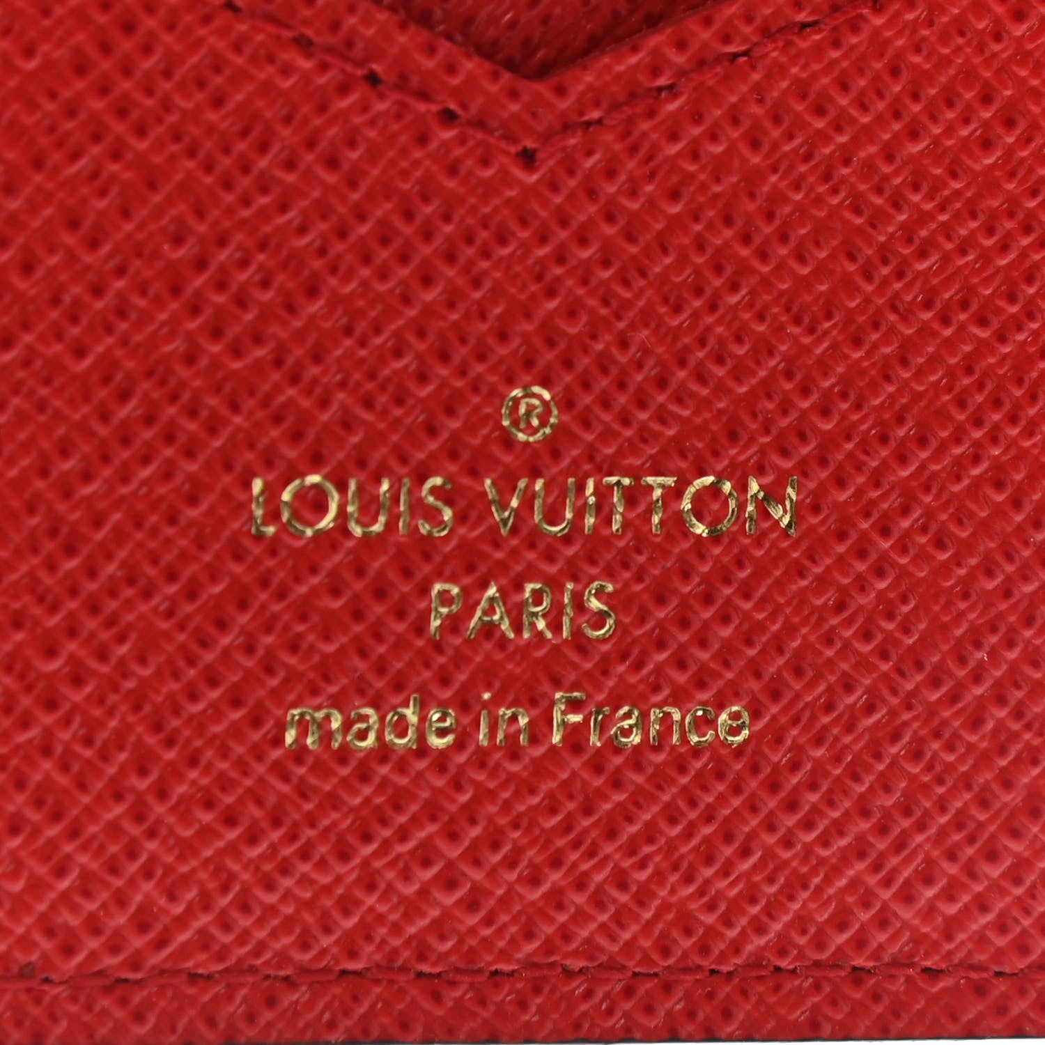 Louis Vuitton Monogram 2019 Christmas Animation Passport Cover Rouge 6 of 6