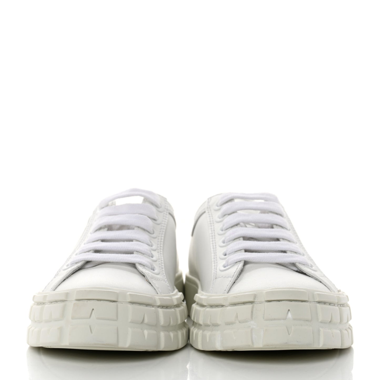 Gabardine Triangle Logo Wheel 35mm Sneakers 35.5 White
