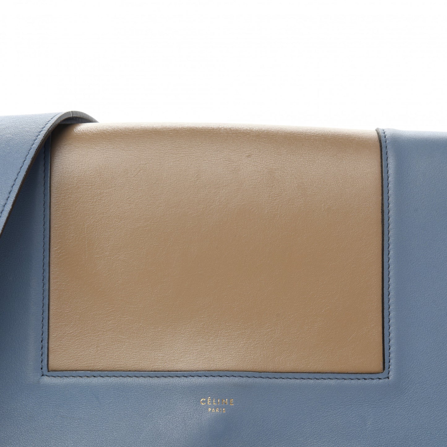Shiny Smooth Calfskin Medium Frame Shoulder Bag