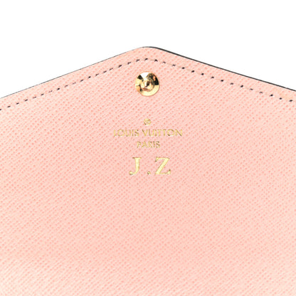 Louis Vuitton Monogram Sarah Wallet NM Rose Ballerine 6 of 10