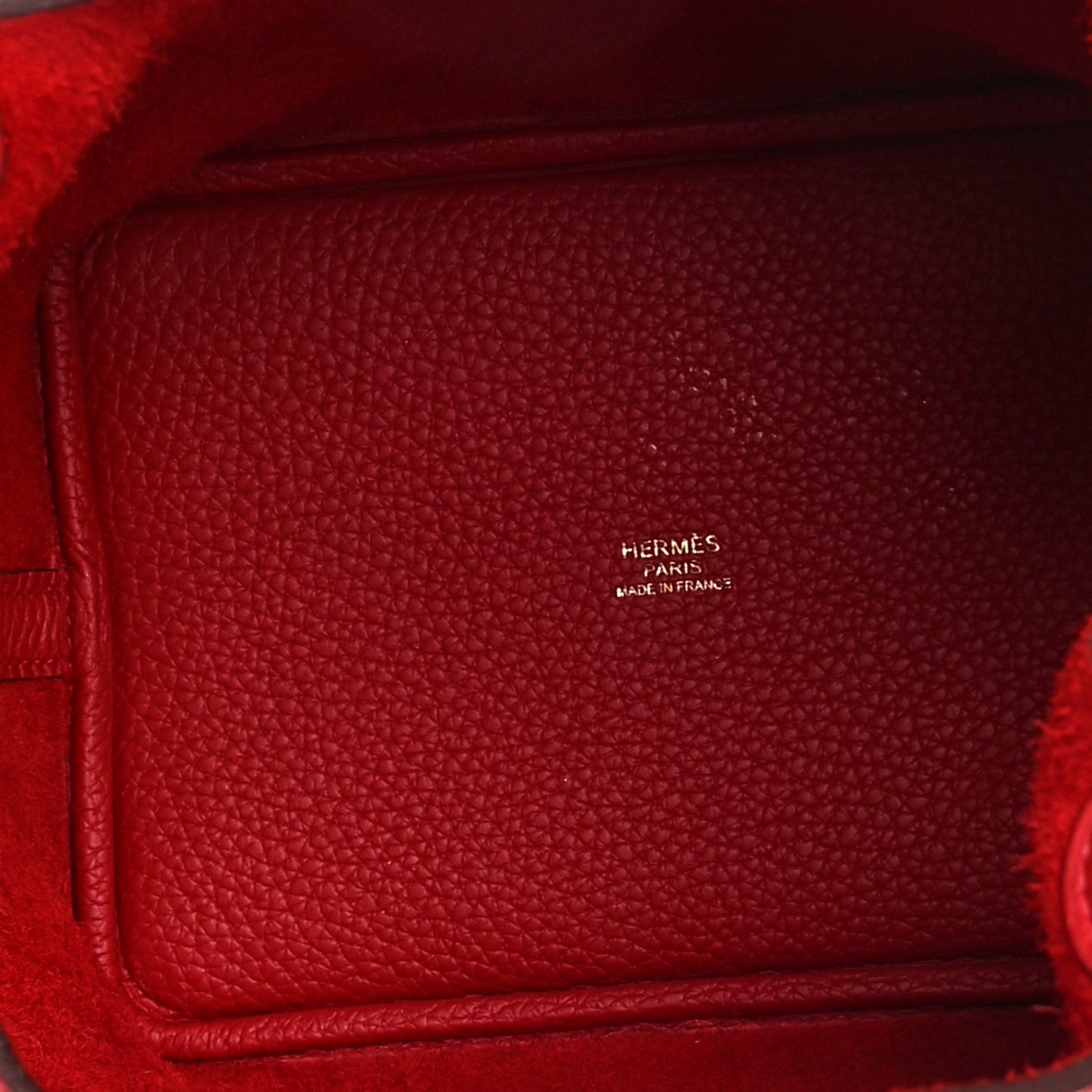 Hermes Taurillon Clemence Picotin Lock 18 PM Rouge Casaque 4 of 11