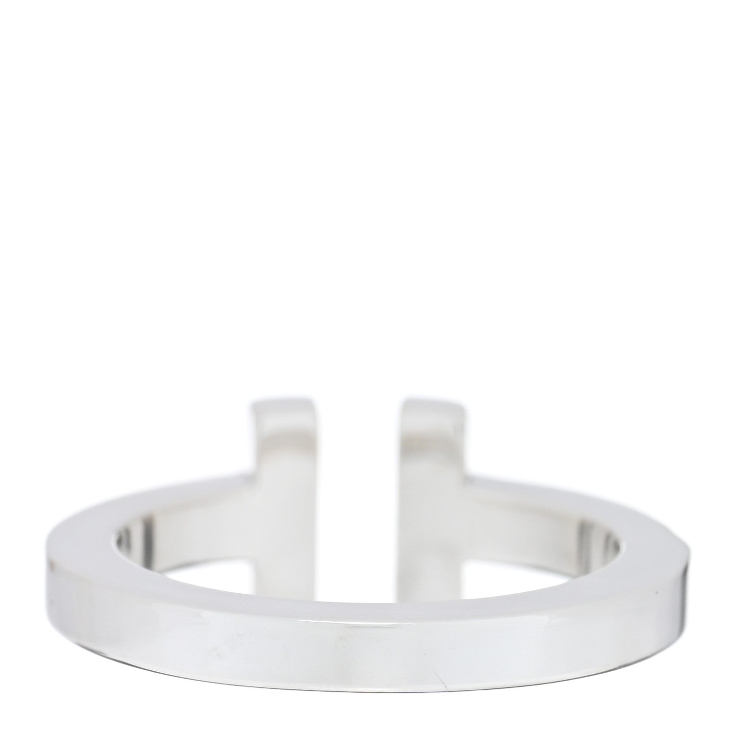 Tiffany Sterling Silver T Square Ring 52 6 3 of 4