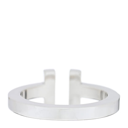 Tiffany Sterling Silver T Square Ring 52 6 3 of 4