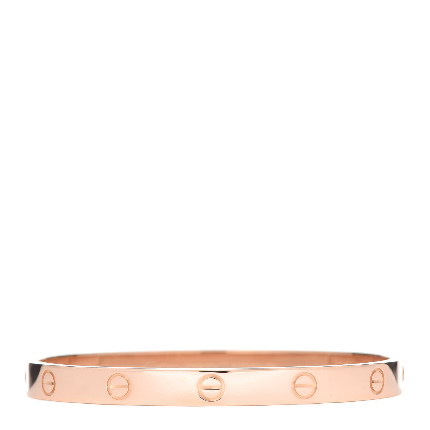 Cartier 18K Pink Gold LOVE Bracelet 18 3 of 7