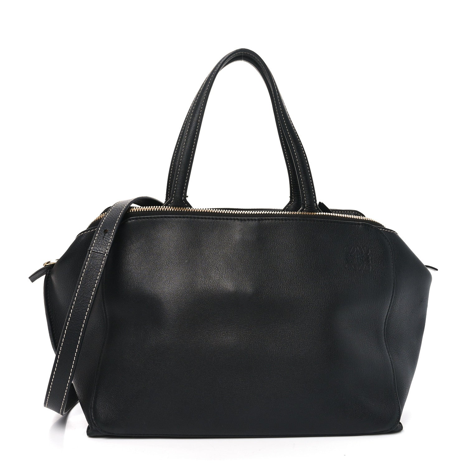 Loewe Calfskin Triple Zip Tote Black 1 of 10