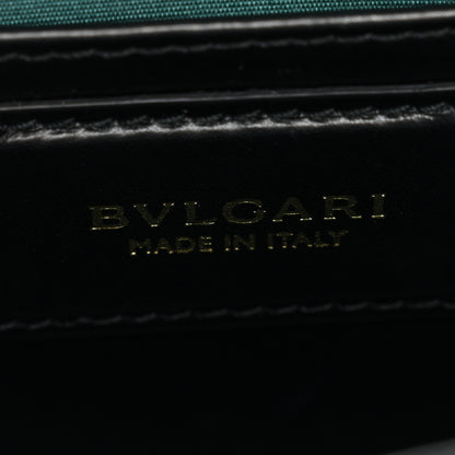 Bulgari Calfskin Small Serpenti Forever Snake Strap Crossbody Bag Black 6 of 12