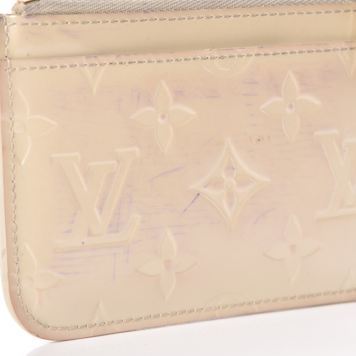 Vernis Key Pouch Perle