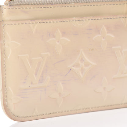 Louis Vuitton Vernis Key Pouch Perle 9 of 11