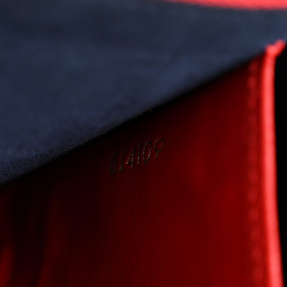 Louis Vuitton Empreinte Double Zip Pochette Marine Rouge 7 of 14