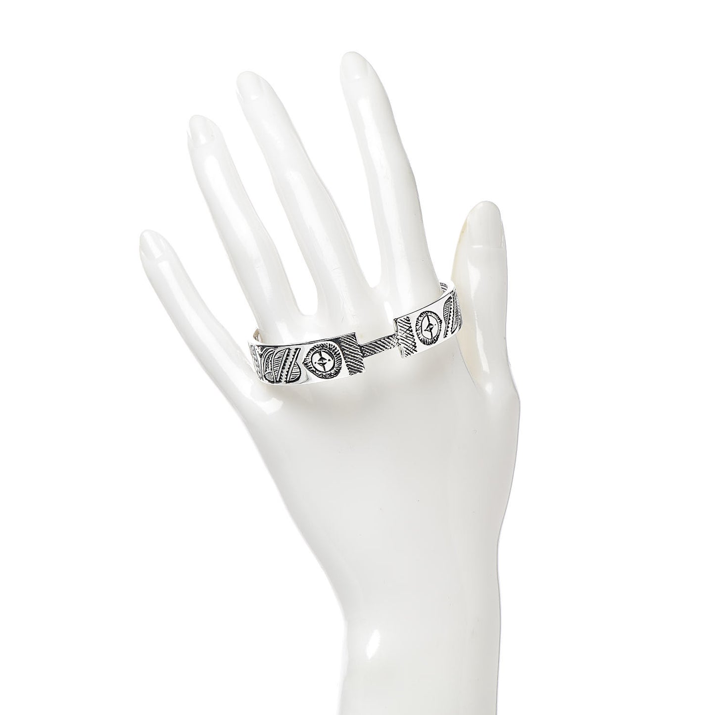 Sterling Silver Touareg Takolte Cuff Bracelet T5
